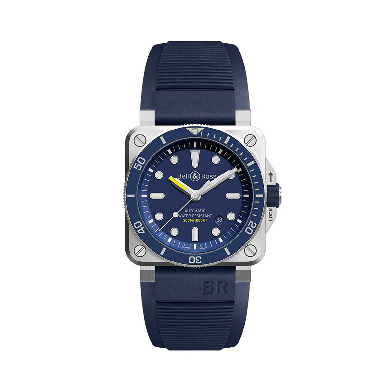 Bell & Ross BR 03-92 Diver Blue | BR0392-D-BU-ST/SRB