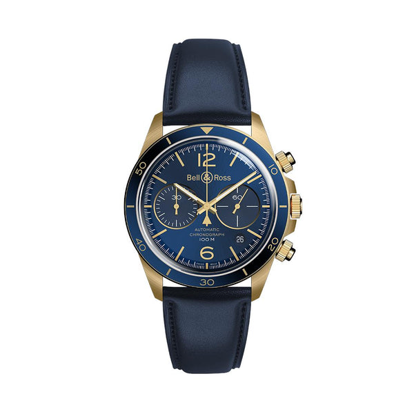 Bell & Ross BR V2-94 Aéronavale Bronze | BRV294-BLU-BR/SCA