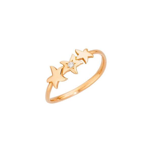 DoDo Ring Stellina | DAC1008-STAR3-DB09R