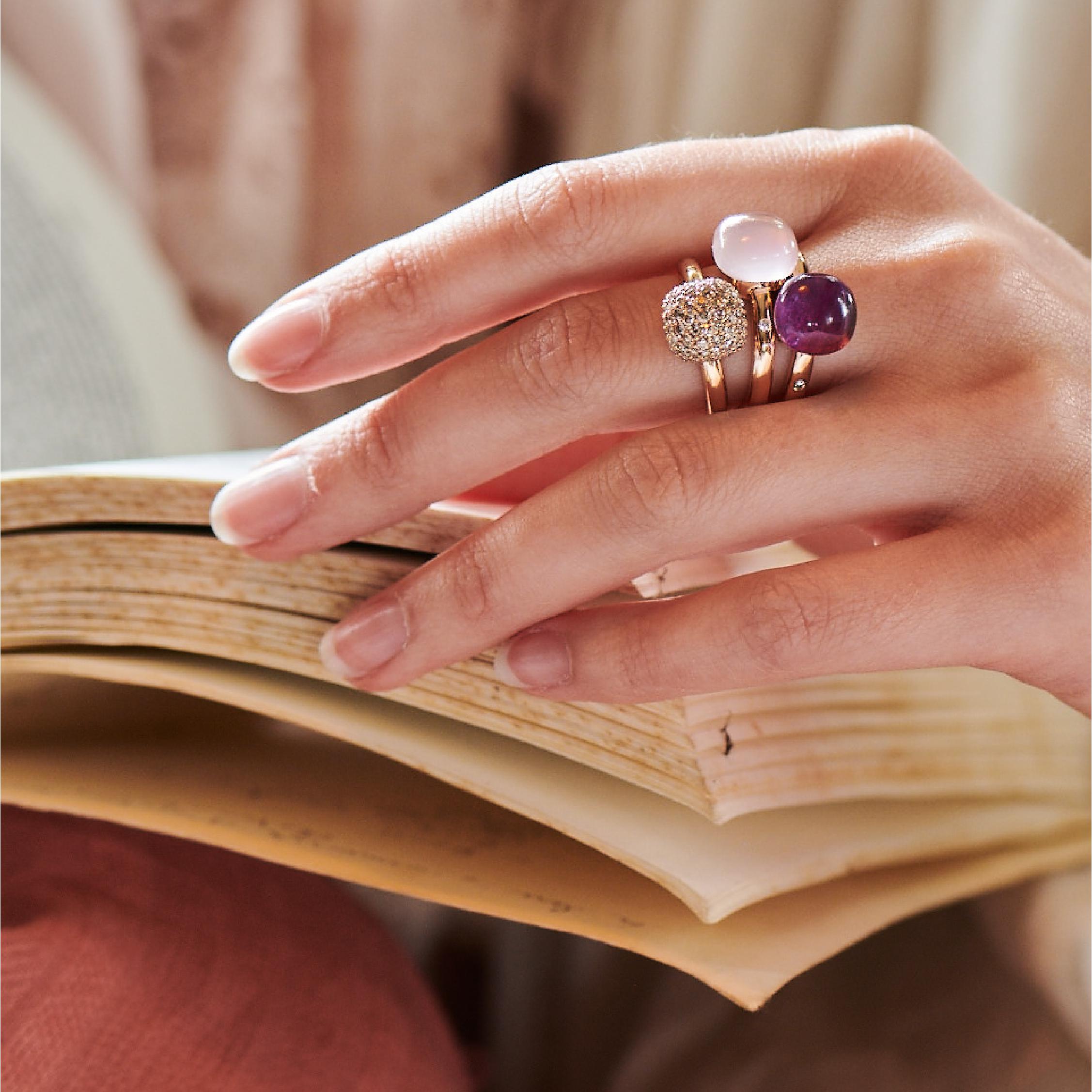 Bigli Ring Mini Sweety | Amethyst Blush | 20R88RAMRUBMP