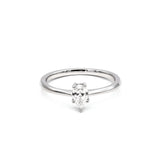 Diamond Group Solitaire-Ring | 1Q532WP8-1