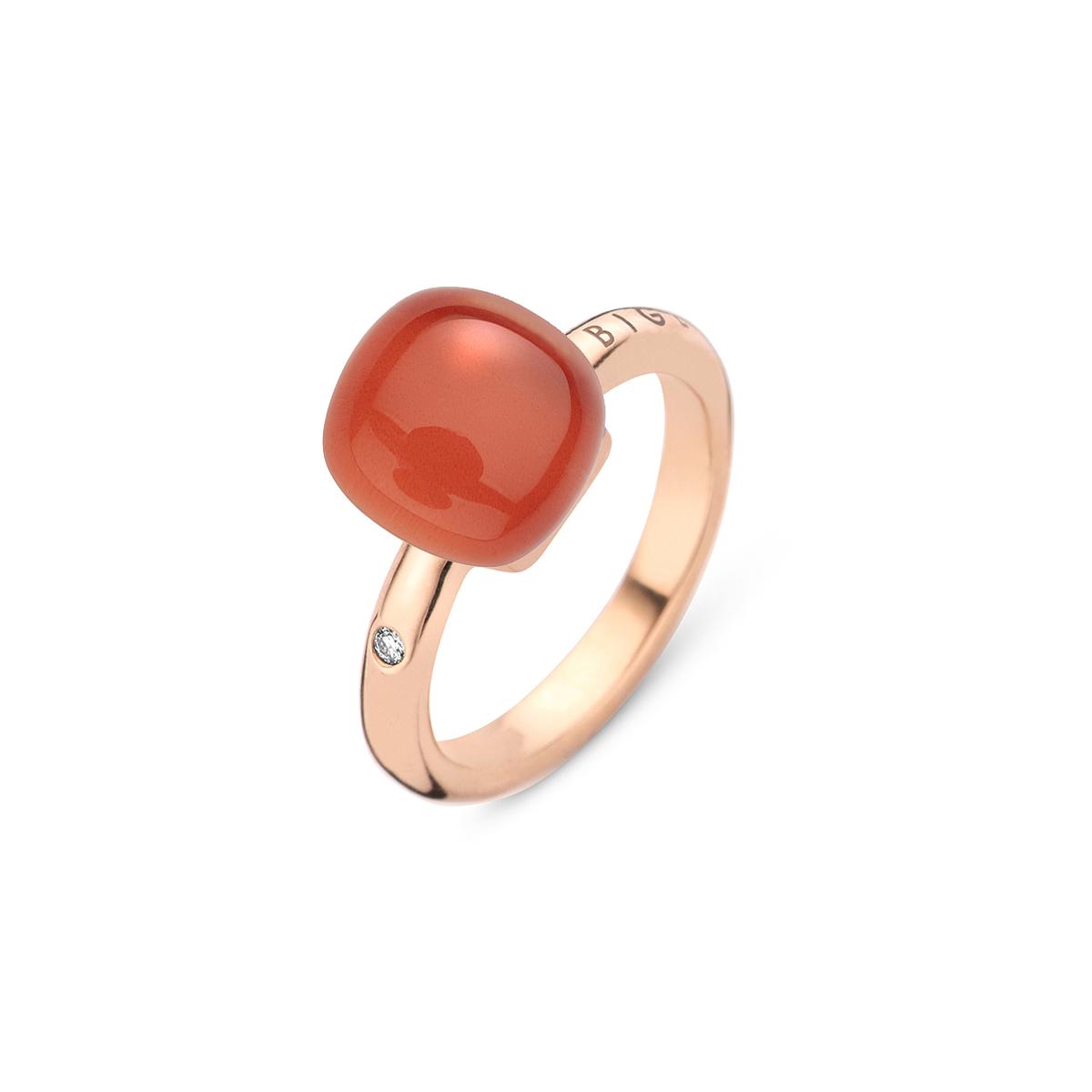 Bigli Ring Mini Sweety | Deep Coral | 20R88RCRPC