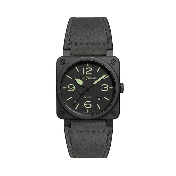 Bell & Ross BR 03-92 Nightlum | BR0392-BL3-CE/SCA