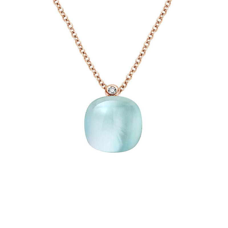 Bigli Collier Mini Sweety | Rock Crystal Blue | 20H34RCRMPTU