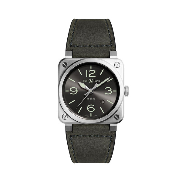 Bell & Ross BR 03-92 Grey Lum | BR0392-GC3-ST/SCA