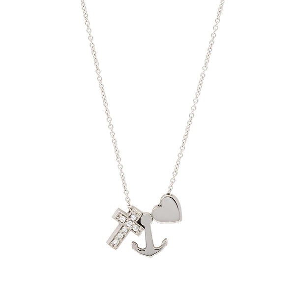 Minitials Collier "Glaube, Liebe, Hoffnung" | N-SIG-M3W