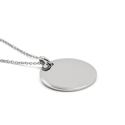 Minitials Collier mit Gravurplatte | N-MOLW