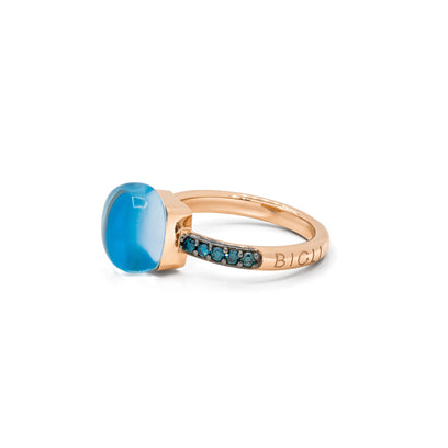 Bigli Ring Mini Sweety | Eclectic Blue | 20R93RBTMPTURCHBLUDBR